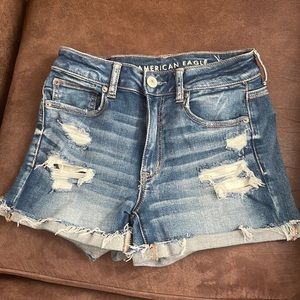 American eagle high rise shortie
